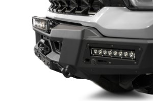 Chevrolet Silverado 2500 Front Bumper - Addictive Desert Designs - Phantom Winch - Hammer Black - 2024+